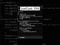 LeetCode 3766. Minimum Operations to Make Binary Palindrome || Biweekly Contest 171 #leetcode #cpp