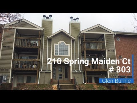 210 Spring Maiden Court, Glen Burnie, MD home video tour