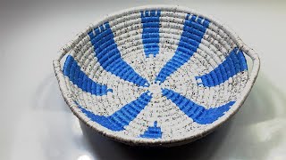 DIY, ancient traditional crafts from Africa طريقة عمل سلة الخبز بنبات الحلفة واكياس القمح