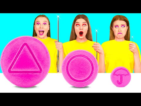 Big, Medium and Small Plate Challenge | Awesome Kitchen Hacks