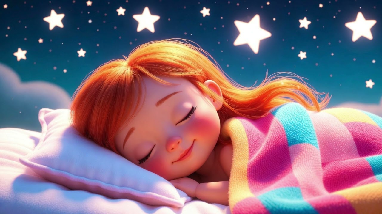 Cloud Sheep Lullaby for Babies Count Jump Dream | Calming Bedtime Nursery Rhyme