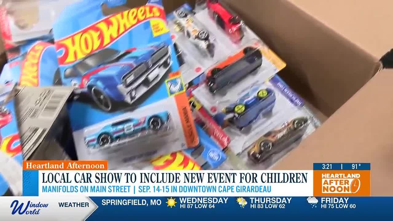 Local car show to include new event for children