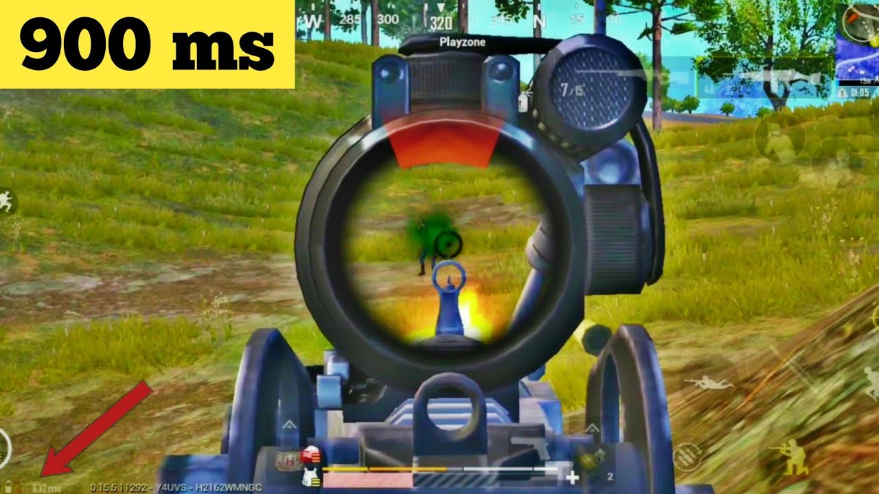 High ping (900ms) game in pubg mobile | impossible to win - YouTube