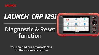 LAUNCH CRP 129i Diagnostic & Reset Function