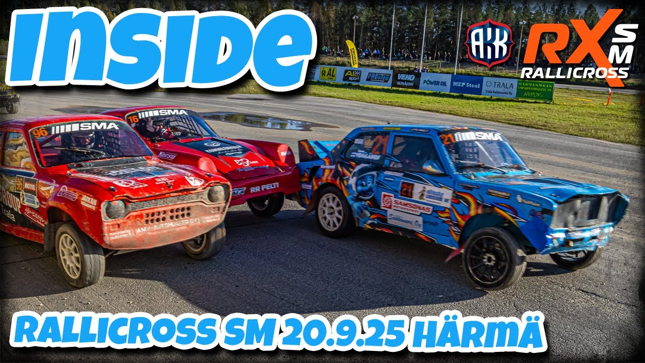 INSIDE: Rallicross SM 20.9.2025 Härmä