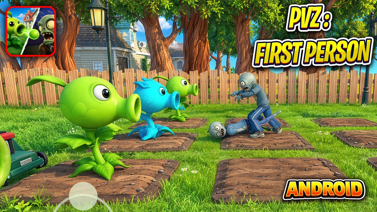 First Android Watch PVZ: First Person Mobile - Android Gameplay Walkthrough Part 1 - YouTube