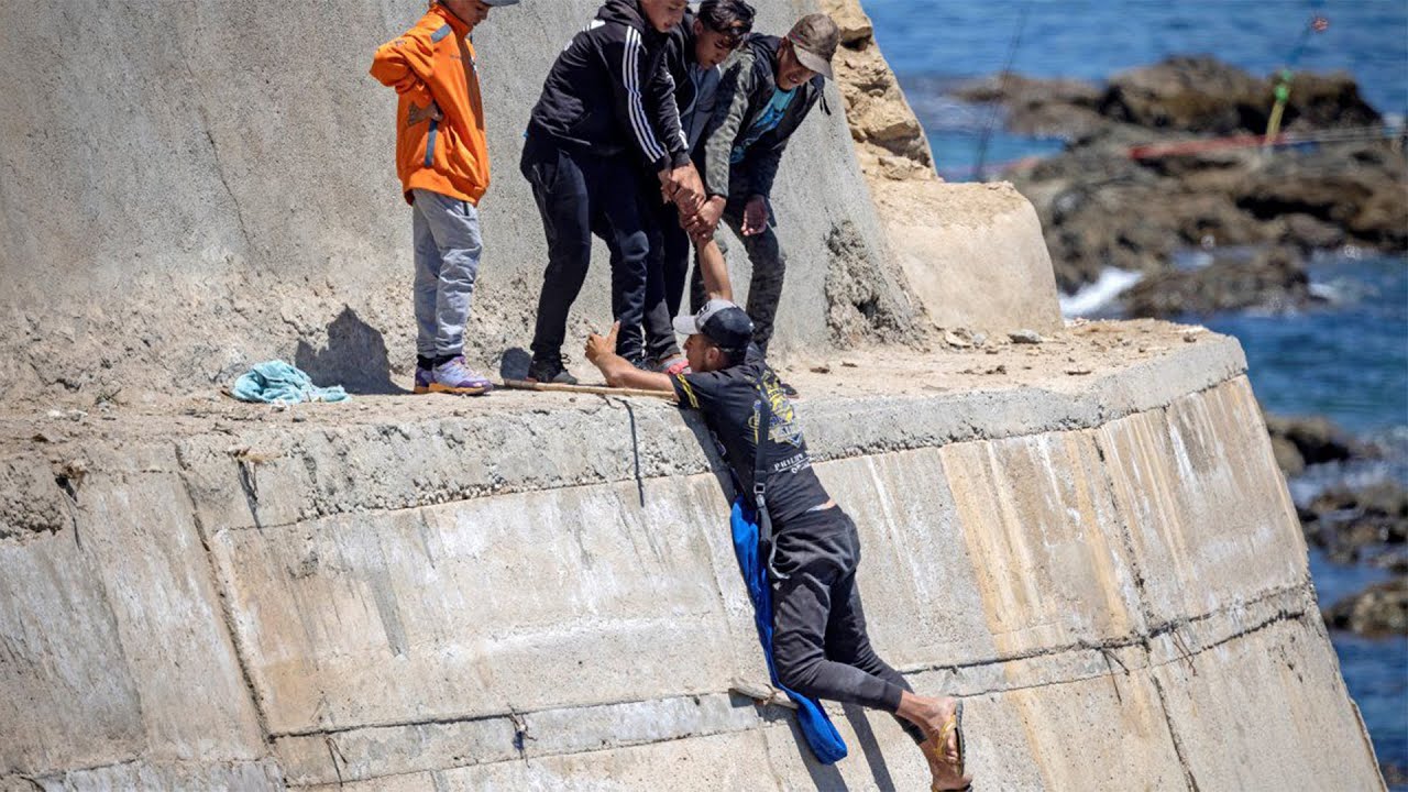 Crisis de migrantes entre España y Marruecos