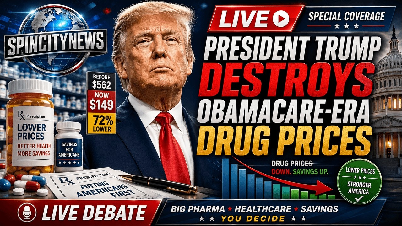 President Trump Destroys Obama Care Era Drug Prices #live #livestream #trump