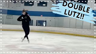 How To Do A Double Lutz! - Figure Skating Tutorial