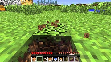 Minecraft - How to Make a Simple Cobblestone Generator (Helpful in Skyblock)