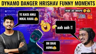 Hydra danger & dynamo funny moments 😂| hydra hrishav making funny sound🤣