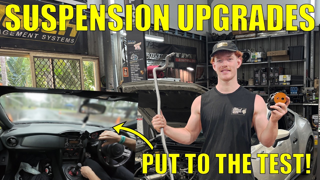 ALL GO NO GRIP! BEEFING UP THE BOOSTED 86'S SUSPENSION!