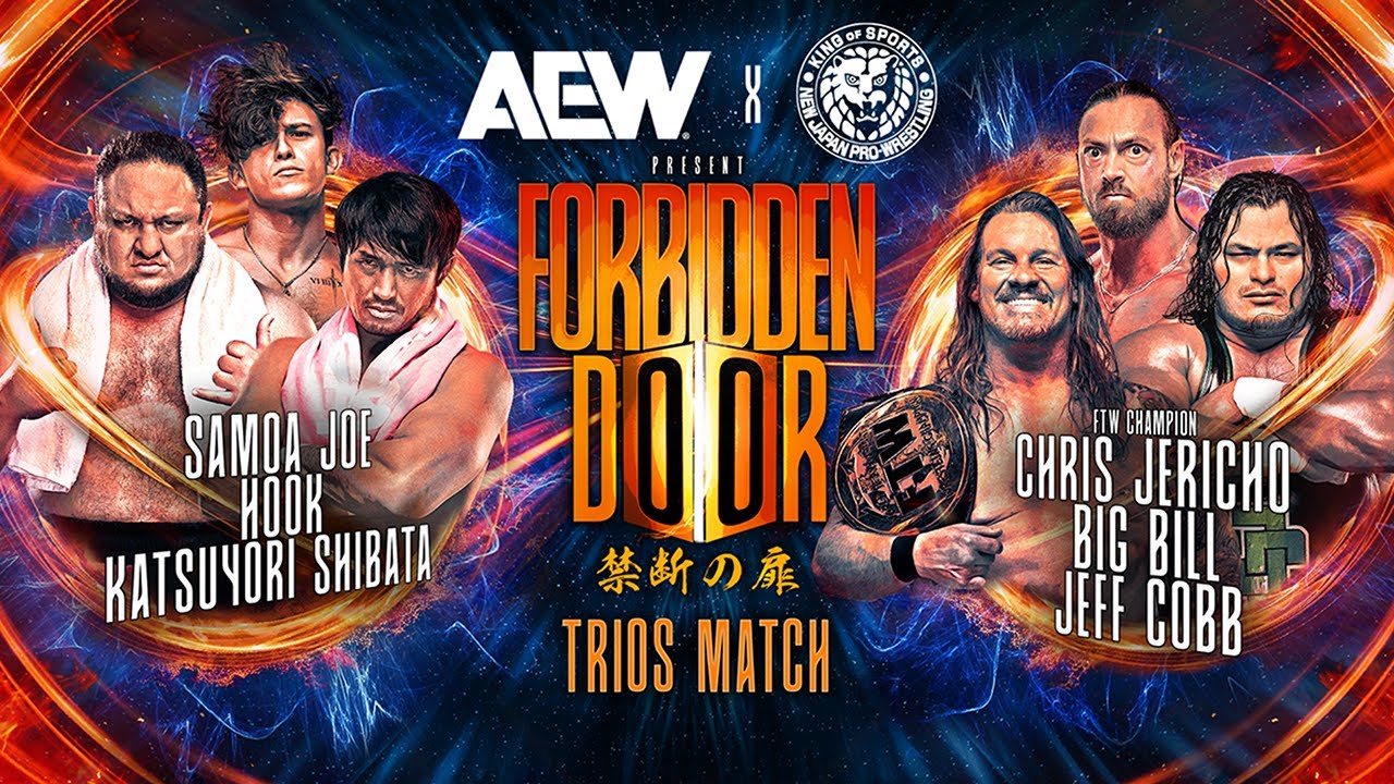 FULL MATCH: Hook, Samoa Joe & Shibata vs. Jericho, Cobb & Big Bill