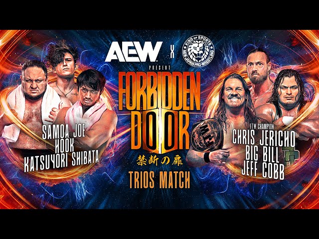 FULL MATCH: Hook, Samoa Joe & Shibata vs. Jericho, Cobb & Big Bill