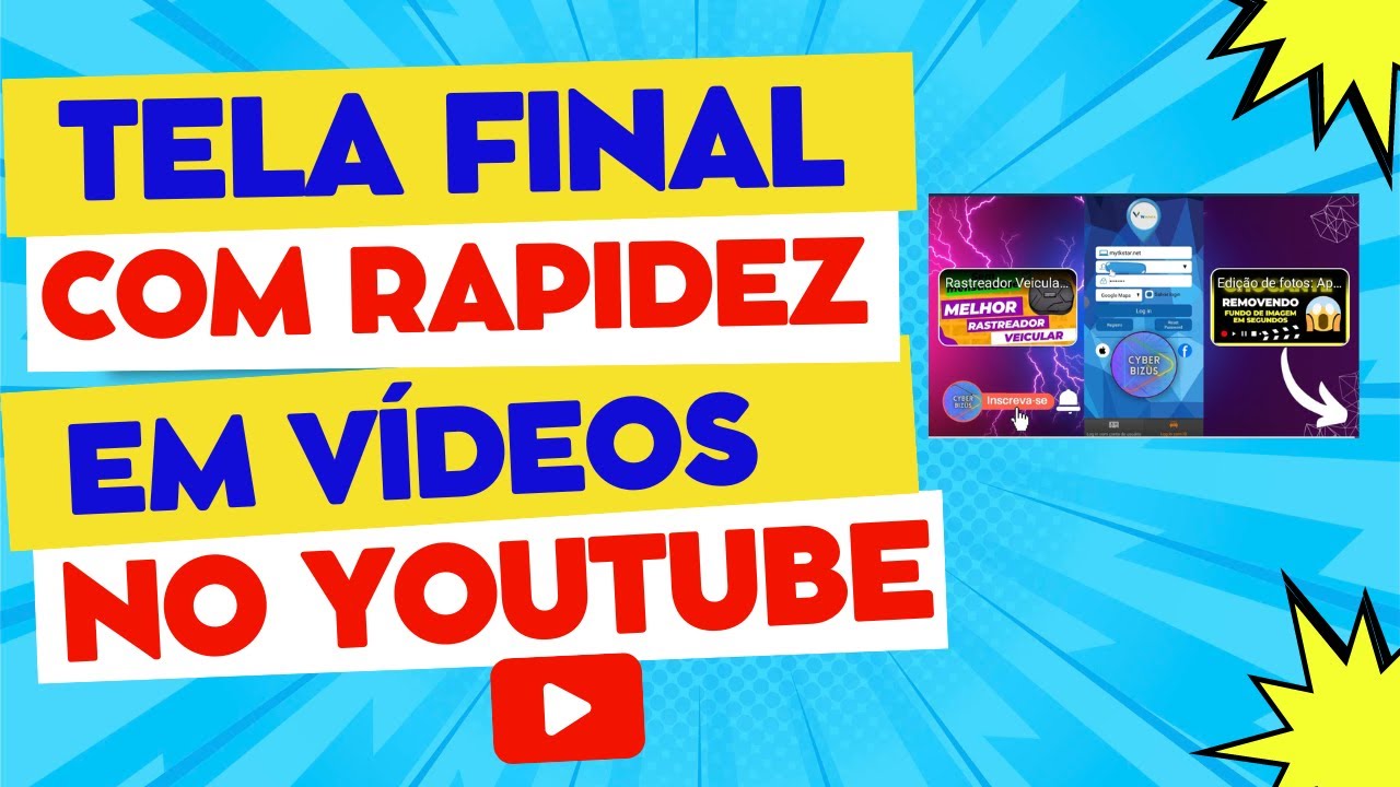 como colocar tela final pelo youtube studio - YouTube