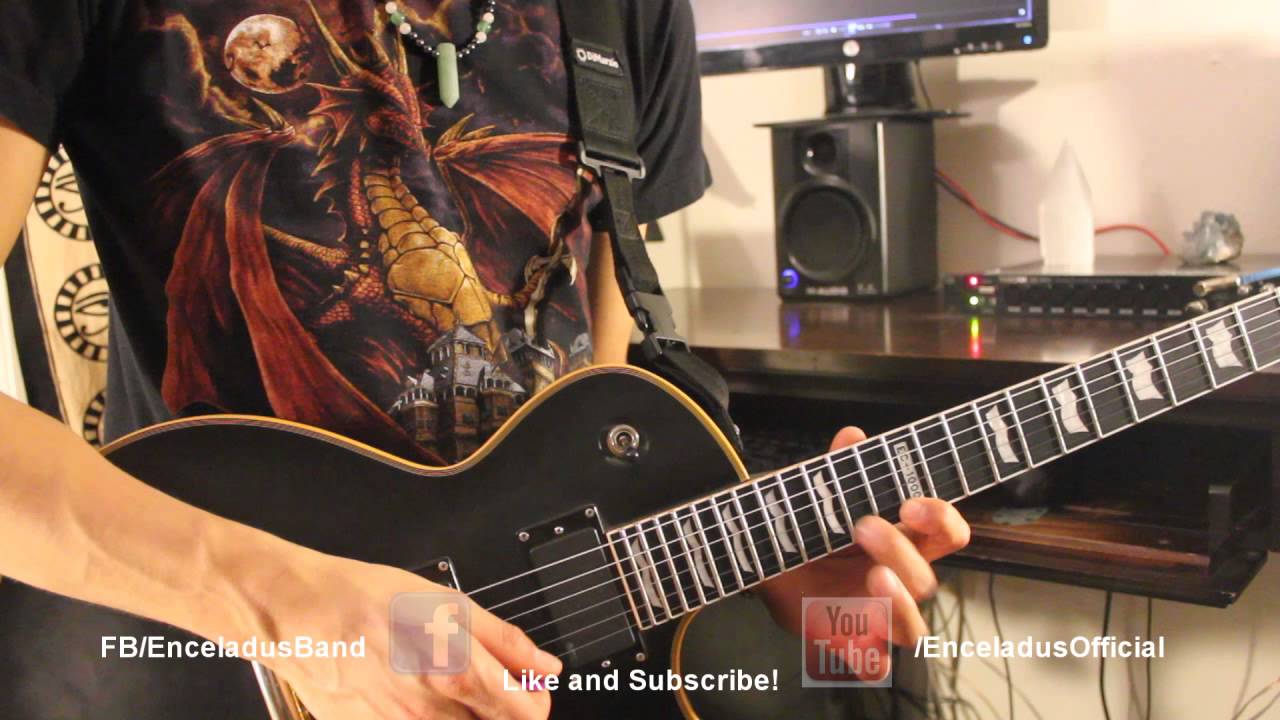 Enceladus Guitarist Melodic Shred Solo HD (2013 Power/Speed Metal)