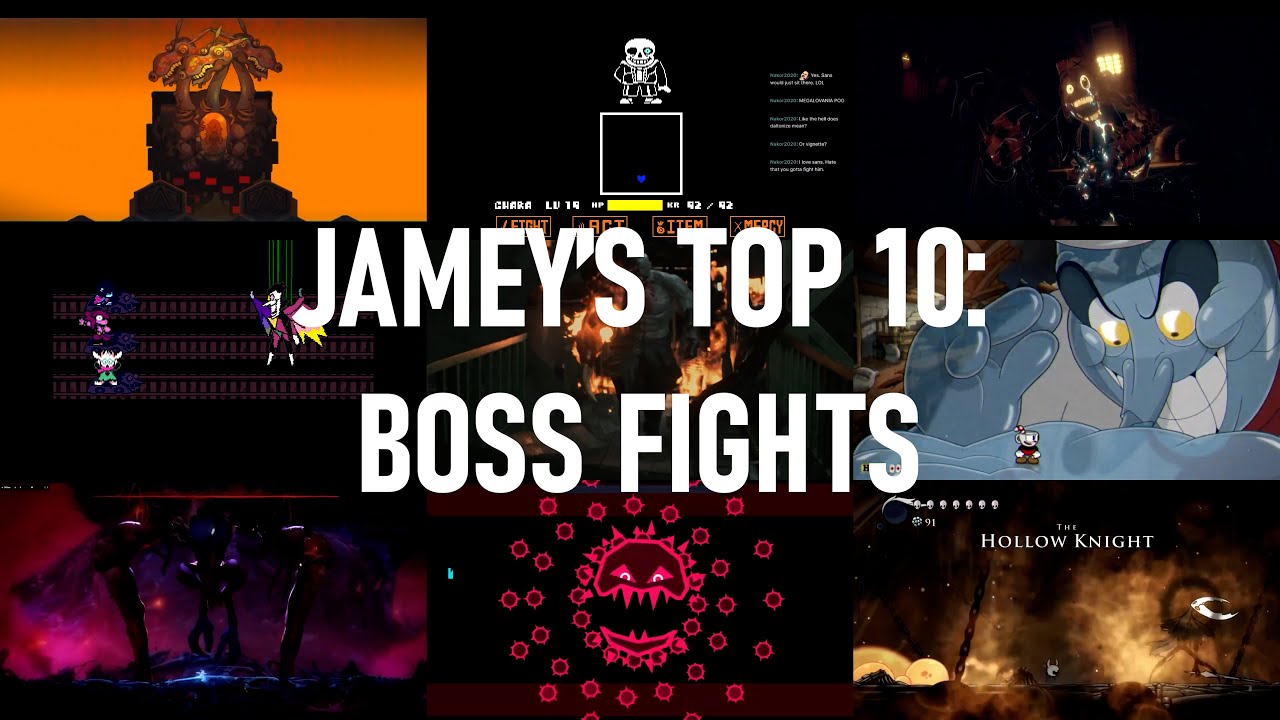 Top 10: Boss Fights [COMPILATION] - YouTube