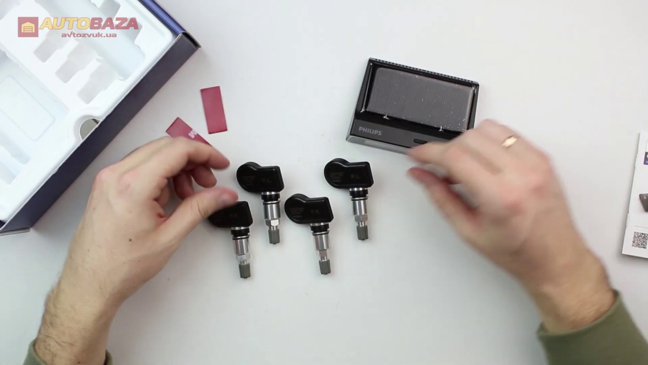 Система контроля TPMS Philips GoSure TS60i TS60IC1 - YouTube