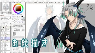 【 #お絵描き配信 】自身のLive2D作り直し🖊 #作業