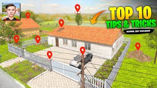 🔥Top 10 Mysteries Hidden Tricks \& Glitch In SCHOOL BOY RUNAWAY