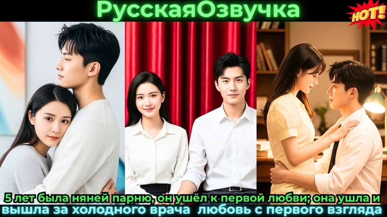5 лет была няней парню, он ушёл к первой любви; она ушла и вышла за холодного врача любовь с первого