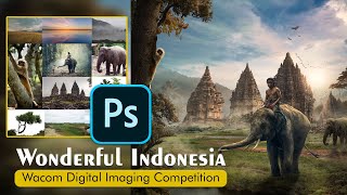Wacom Digital Imaging Compeion - My Submission Wonderful Indonesia