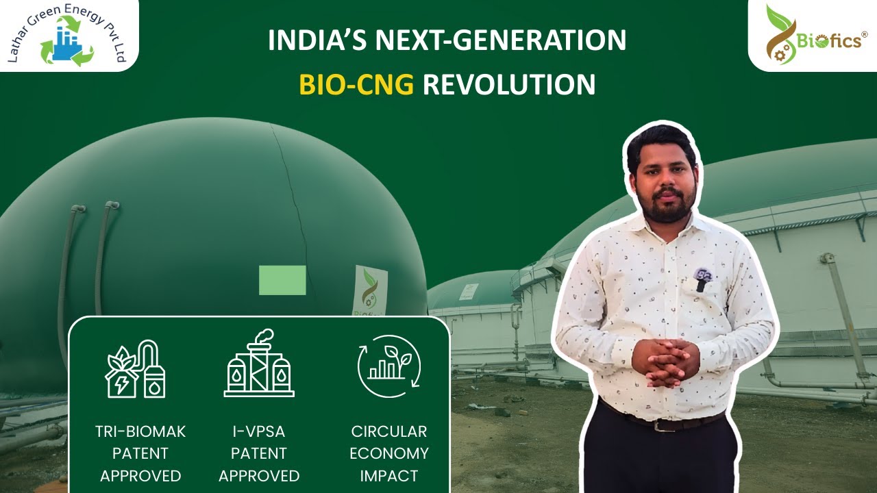 Inside India’s Next-Gen 120 TPD Bio-CNG Revolution Plant #Biofics # ...