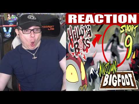 HELLUVA SHORTS 9 // MISSION: BIGFOOT // HELLUVA BOSS REACTION