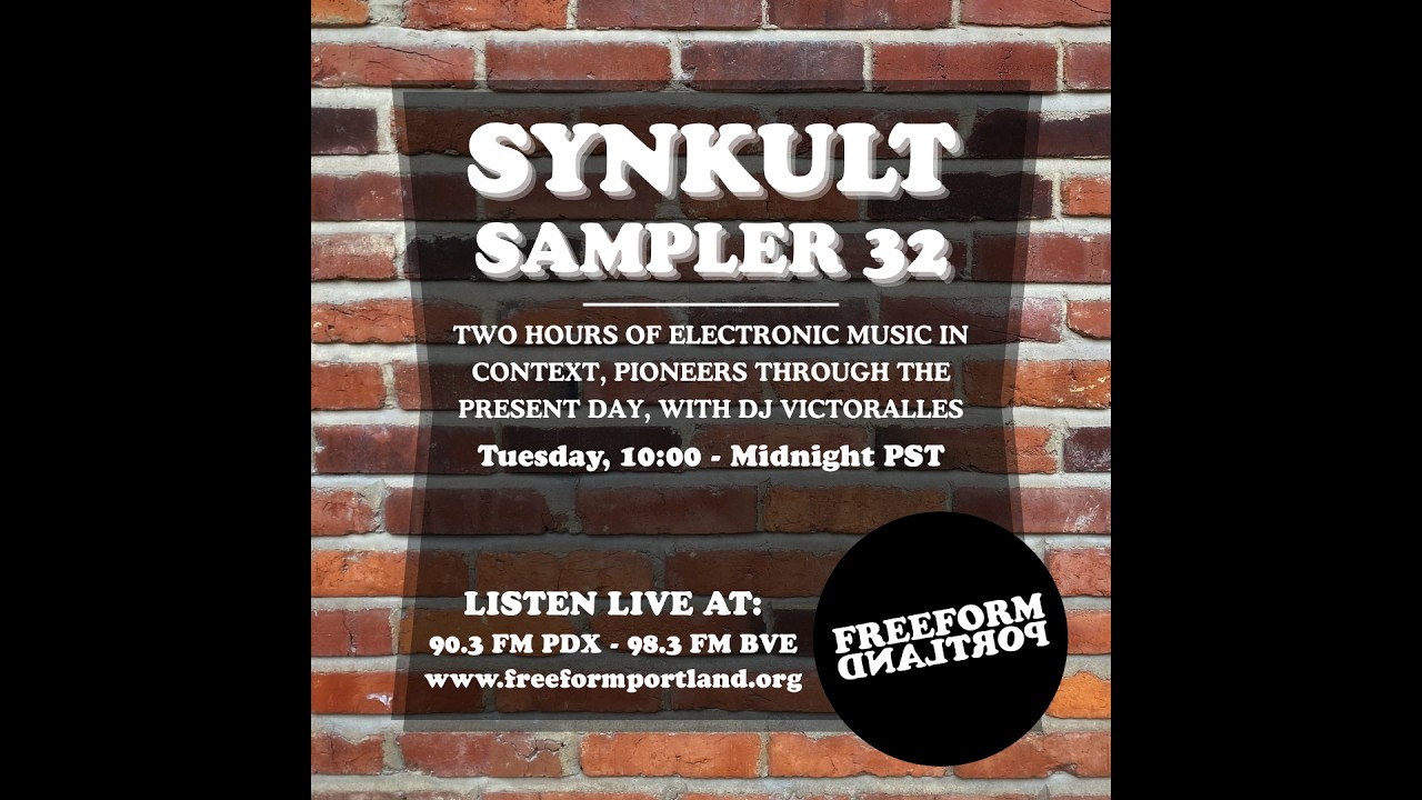 Watch SynKult Sampler 32 on YouTube Watch SynKult Sampler 32 on YouTube