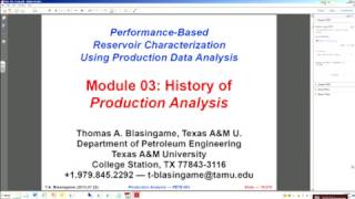 Production Analysis - Formation Evaluation Course - Video 8