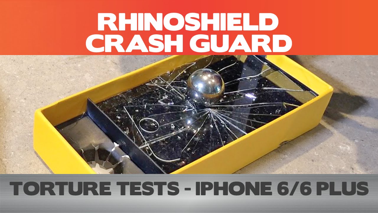 Did it pass the test? RhinoShield Crash Guard Torture Tests ( ft drop,  200g screen test) - YouTube