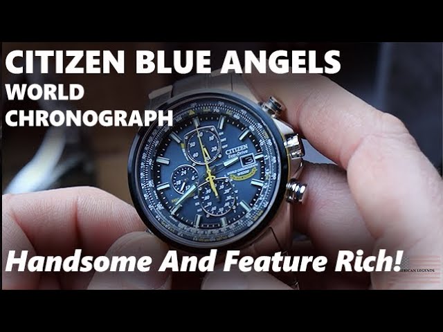 Citizen Blue Angels H800-S081157 Stainless Steel Watch Bracelet