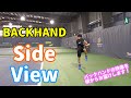 【バックハンド】Backhand Side View