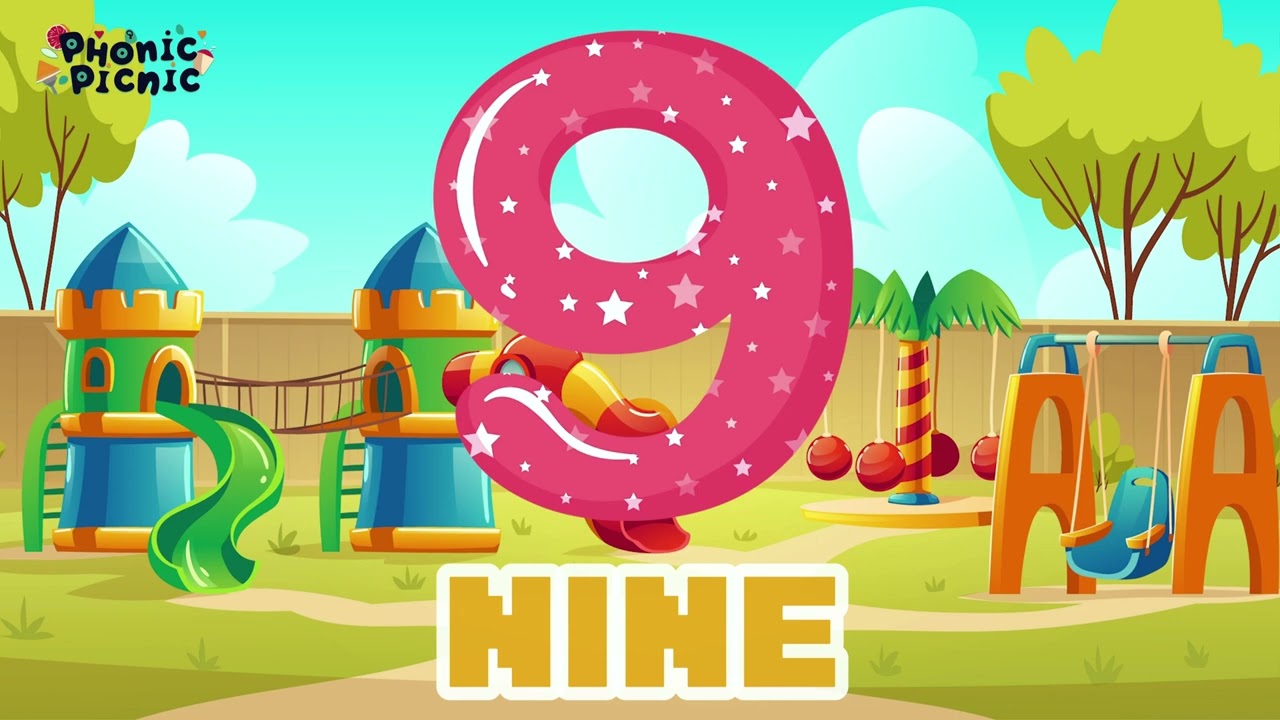 Learn To Count From 1 To 10 - Phonic Picnic Nursery Rhymes For Kids - Numbers Song