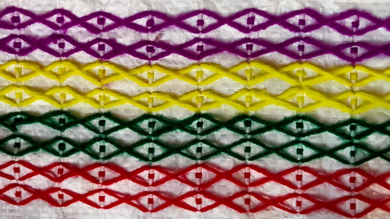 Plastic bori design || hand fan design || design idea for home decoration ||