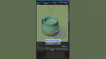 Blender modifiers are fun. #b3d #blender3d #3dart