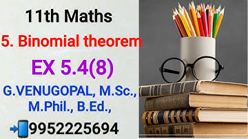 11th maths|exercise 5.4 q no 8|Sequences and Series|explained in tamil &English
