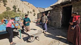 🥖 Baking Traditional Village Bread & Enjoying a Rustic Breakfast with the Babak Family 🌿🍳