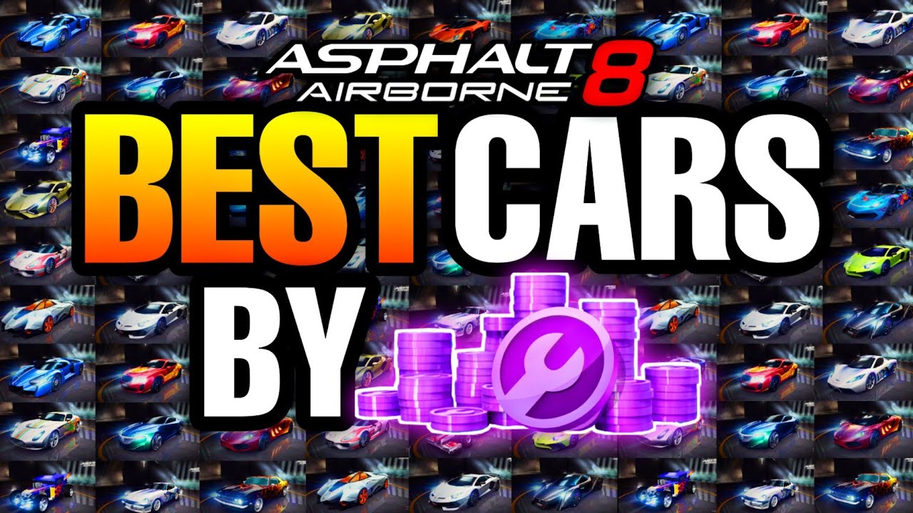 Top 5 Best Asphalt 8 Cars You Can Buy With Fusion Coins! | Asphalt 8 Best Cars 2022
