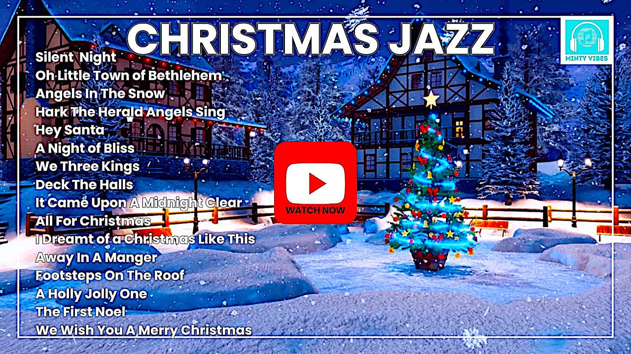 CHRISTMAS JAZZ VIBES 4K TOP CHRISTMAS JAZZ SONGS for Work, Study