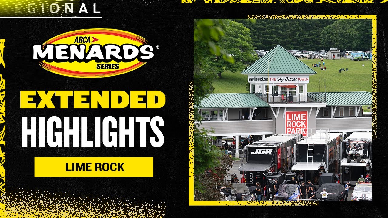 ARCA Menards Series Official Highlights: The ARCA Menards series Lime Rock Park debut