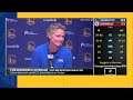 Steve Kerr Postgame Interview | Golden State Warriors lose to Los Angeles Clippers 119-104