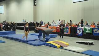 Quinn Smith - Vault 1 - 2017 Women's Junior Olympic Championships