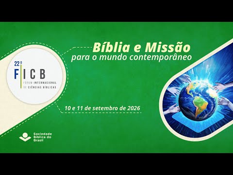 Teaser 22º Fórum Internacional de Ciências Bíblicas