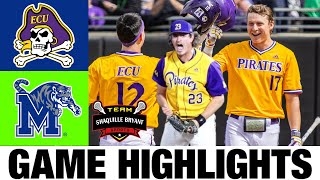 #7 East Carolina vs Memphis Highlights | NCAA Baseball Highlights | 2024 College Baseball