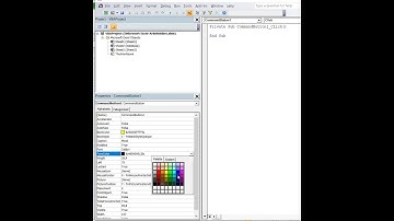 Formatting CommandButton1  Excel VBA
