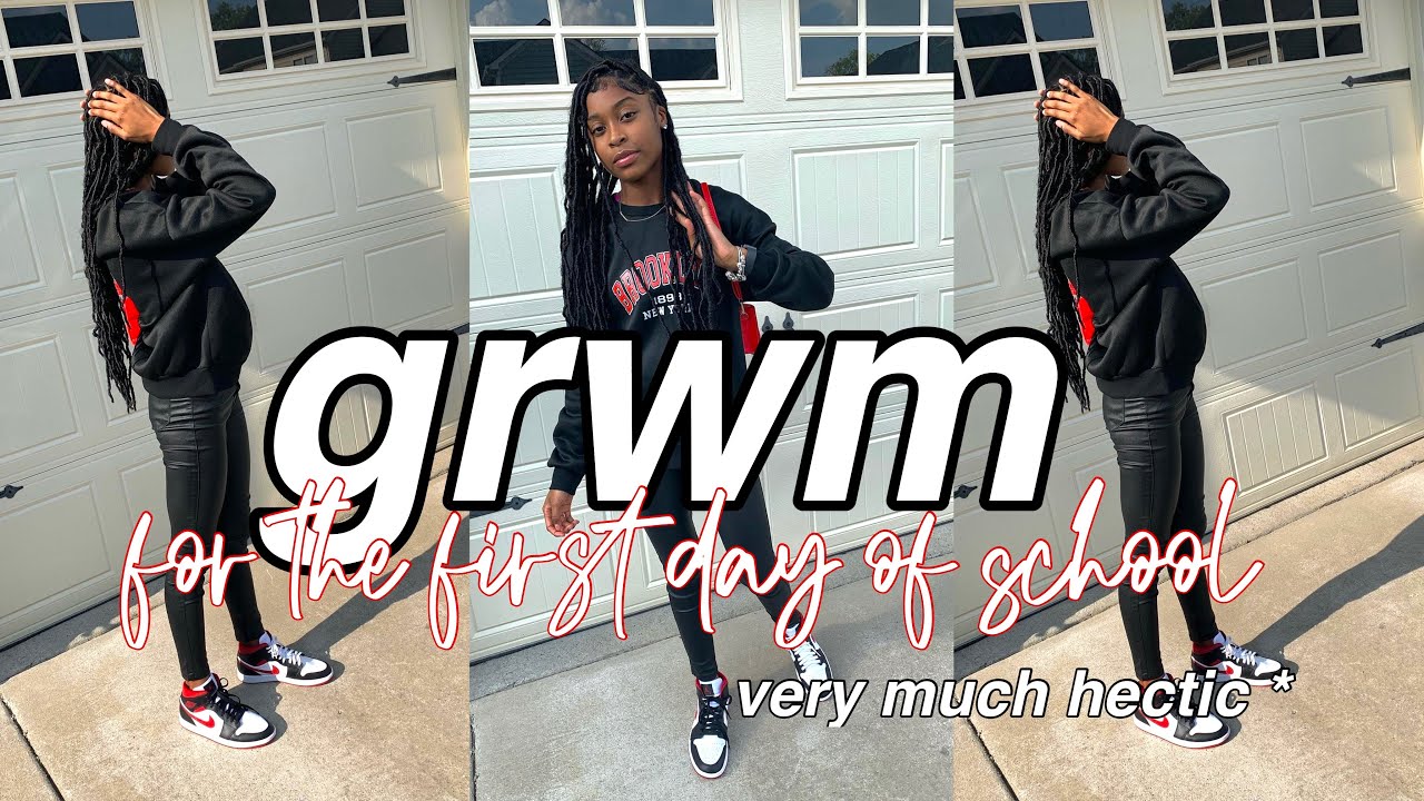 GRWM: for the first day of school | jadaa lanae