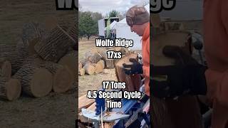 Wolfe Ridge 17XS Log Splitter #getsplitdone #wolferidge