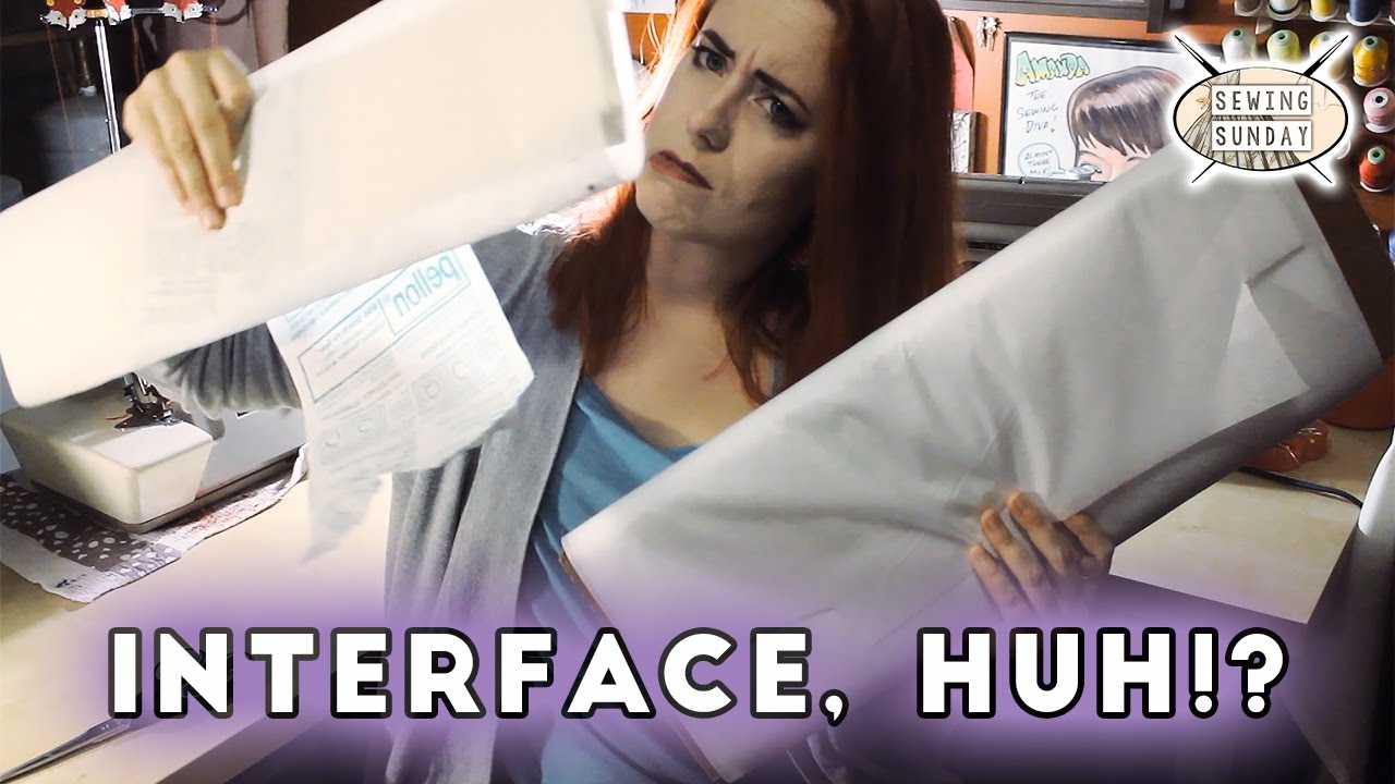 Sewing Sunday | Interface, huh?!