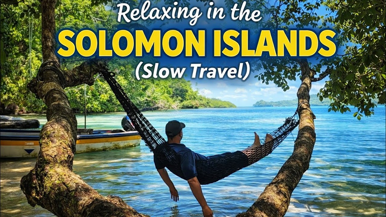 Relaxing on Nggela Island and enjoying life (Solomon Islands travel exploration)